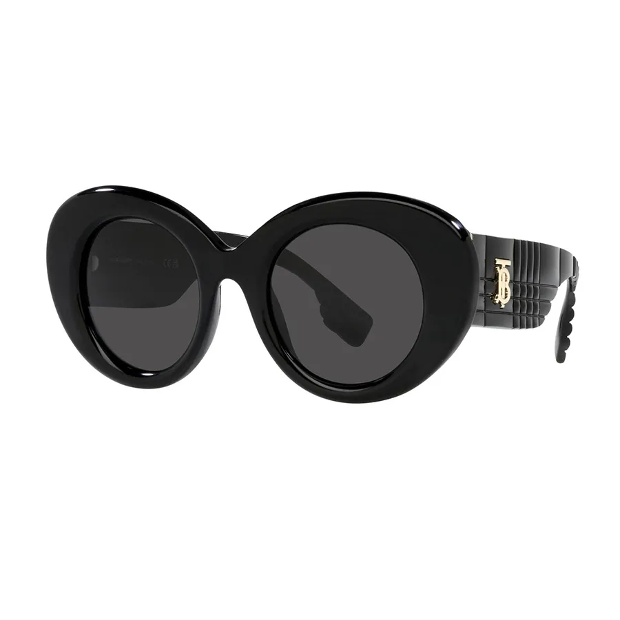 Kính mắt Burberry Đen - Kính Mát Nữ Burberry Women's Sunglasses BE4370U 300187 Màu Đen - Vua Hàng Hiệu