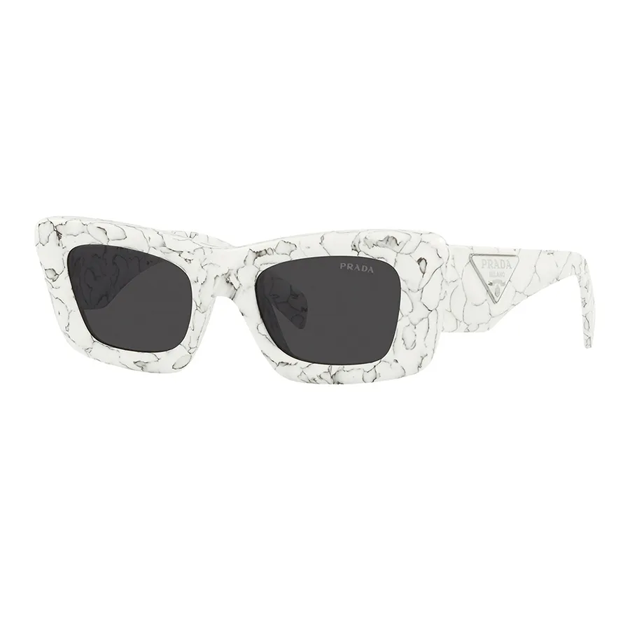 Kính mắt Xám trắng - Kính Mát Nữ Prada Cat Eye Ladies Sunglasses PR 13ZS 17D5S0 Màu Xám Trắng - Vua Hàng Hiệu