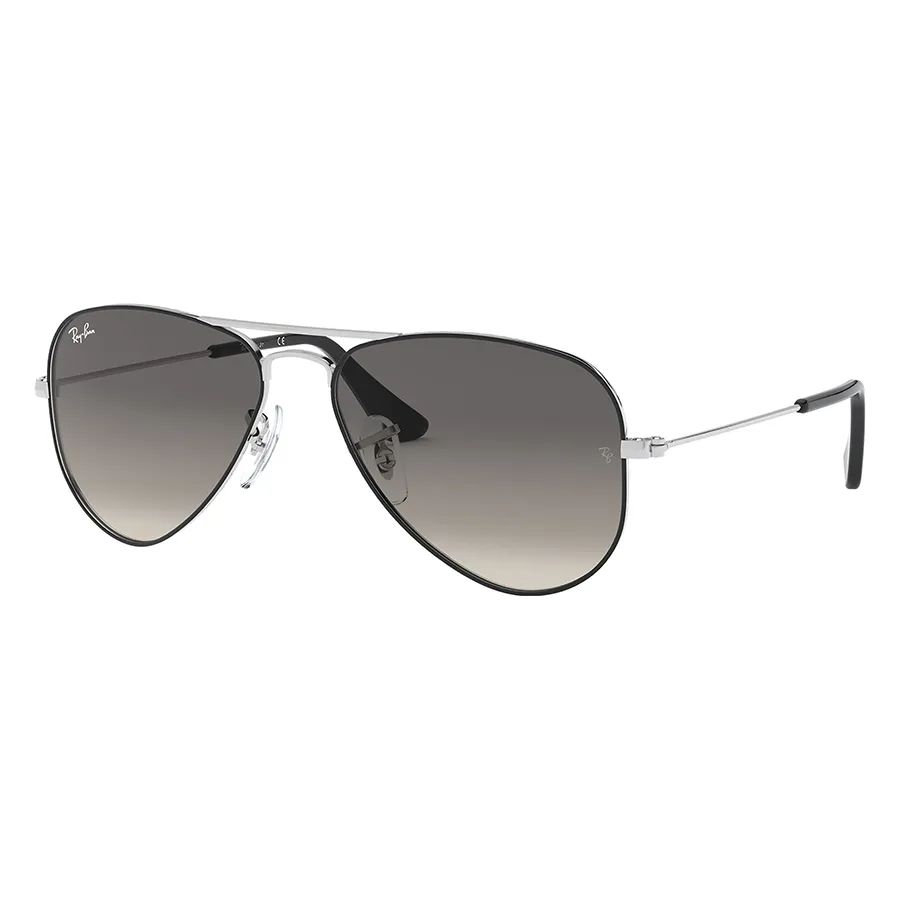 Kính mắt Trẻ em - Kính Mát Trẻ Em Rayban Aviator Sunglasses RJ9506S 271/11 Màu Xám - Vua Hàng Hiệu