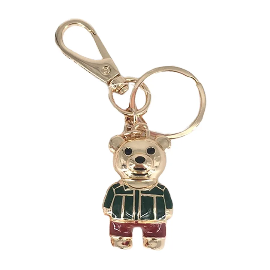 Móc Khóa Charm TTWN BEAR Bear Màu Xanh Lá