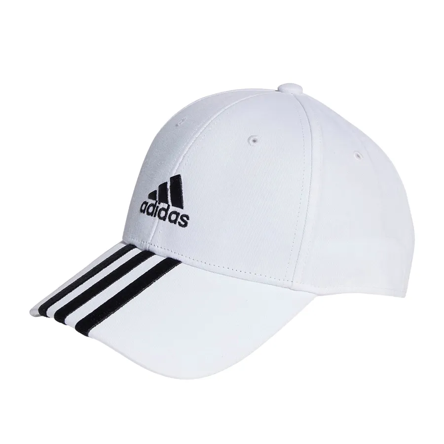 Mũ nón Adidas Trắng - Mũ Adidas 3-Stripes Cotton Twill Baseball Cap II3509 Màu Trắng - Vua Hàng Hiệu