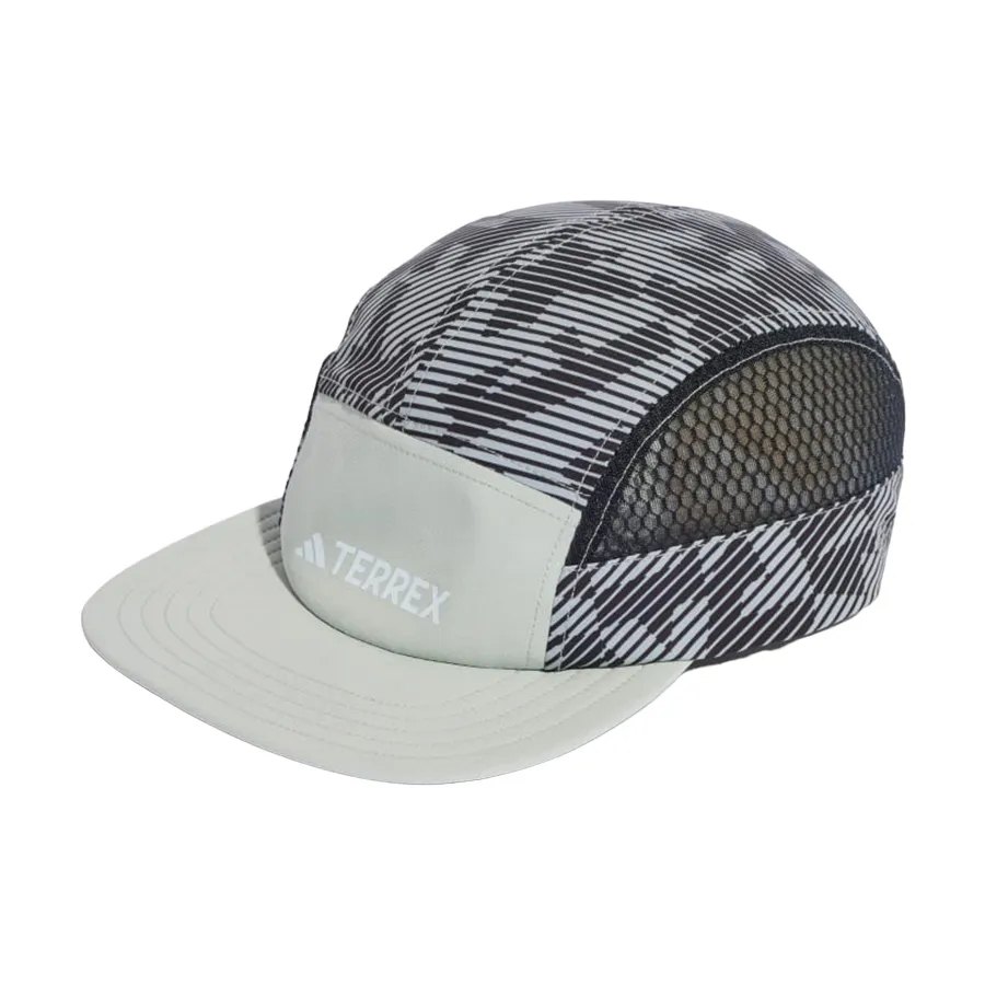 Mũ nón Polyester, Elastane - Mũ Adidas Graphic 5 Heat.Rdy Terrex HY4321 Màu Xanh Xám - Vua Hàng Hiệu