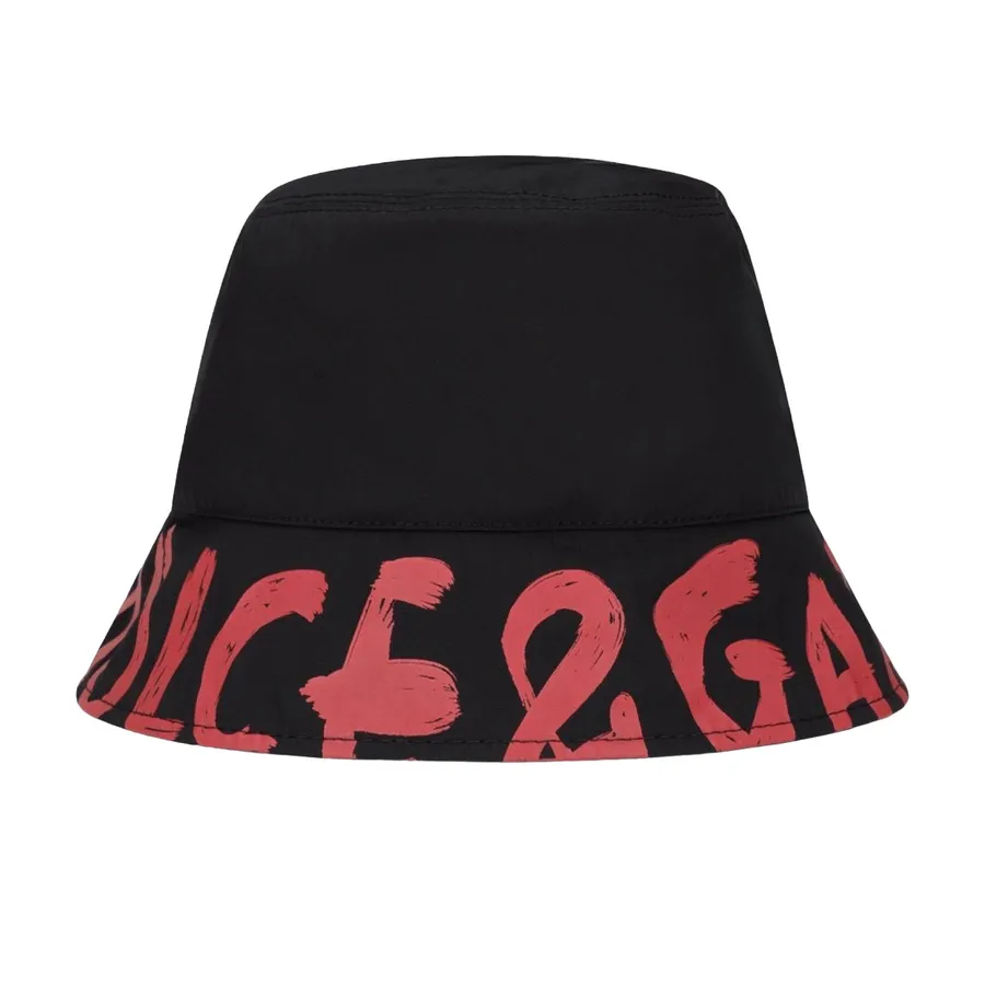 Mũ nón Dolce & Gabbana - Mũ Dolce & Gabbana GH731AGEX39 Màu Đen Đỏ Size 59 - Vua Hàng Hiệu
