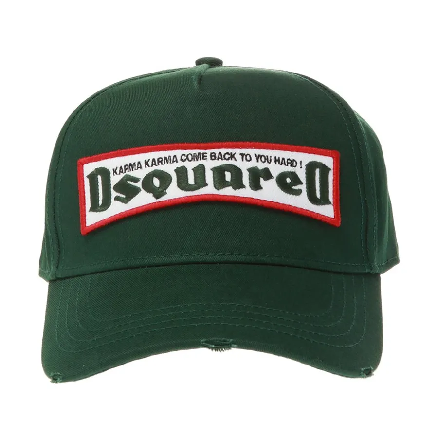 Mũ nón Xanh rêu - Mũ Dsquared2 Green Baseball Cap DSQ2 BCM0288 05C00001-M1751 DS4074 Màu Xanh Rêu - Vua Hàng Hiệu