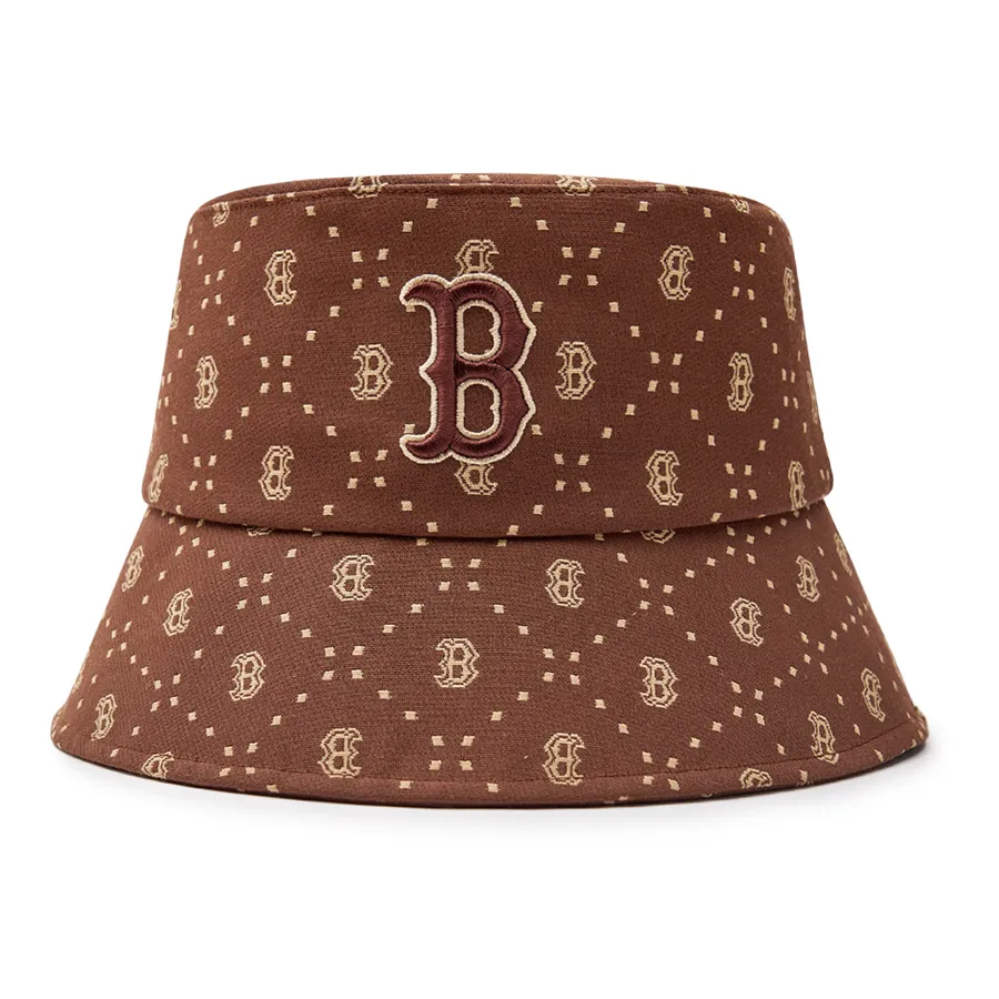 Mũ MLB Bucket Boston Red Sox 3AHTM063N-43BRD Màu Nâu Size 57