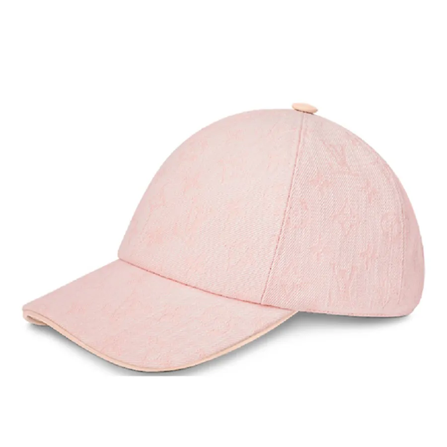 Mũ nón 60% Cotton, 40% Polester - Mũ Nữ Louis Vuitton LV Monogram Be My Cap Pink M77543 Màu Hồng Size M - Vua Hàng Hiệu