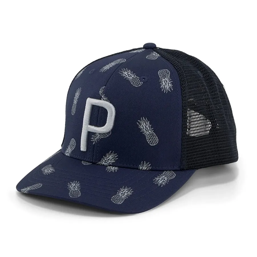 Puma Xanh navy - Mũ Puma Pineapple Trucker P Cap 02442803 Màu Xanh Navy - Vua Hàng Hiệu