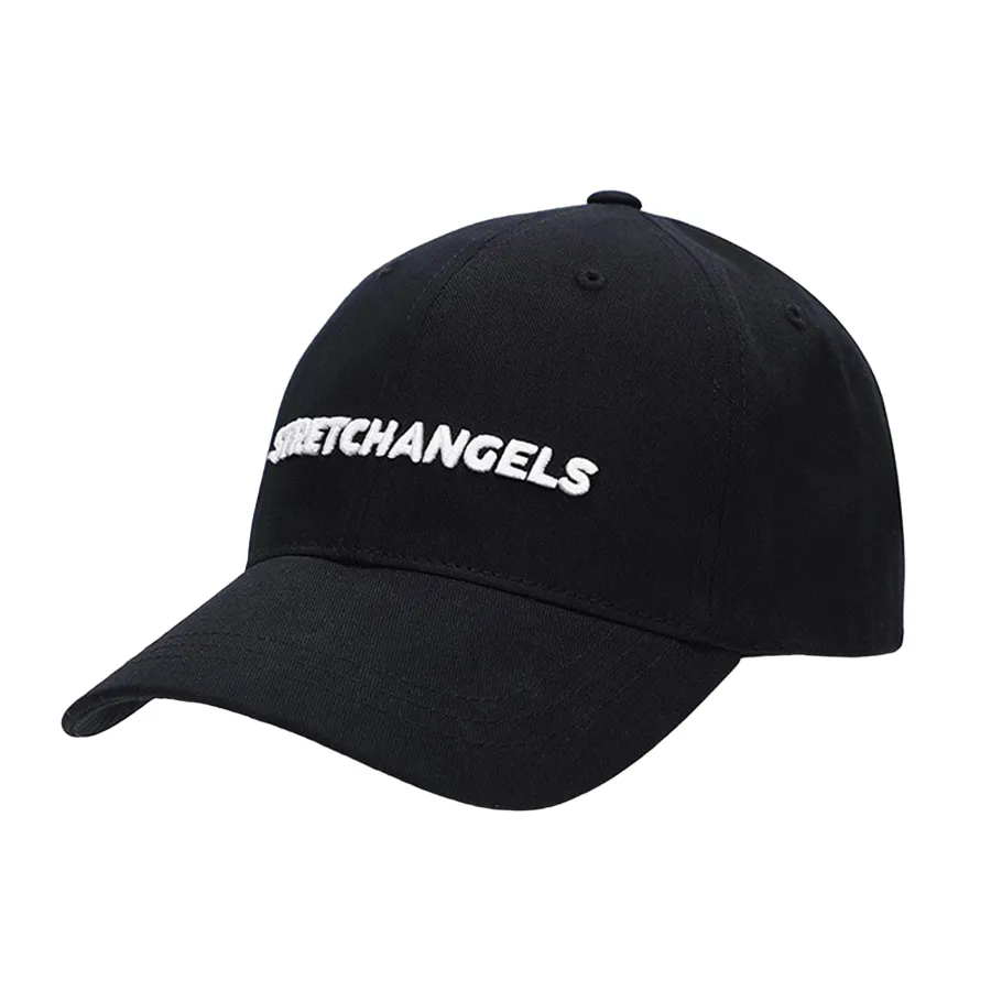 Stretch Angels - Mũ Stretch Angels Basic Logo Cap Black A-21S-SXCP01111-BK Màu Đen - Vua Hàng Hiệu