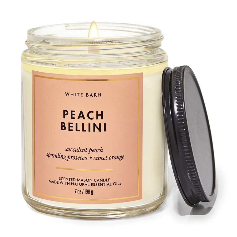 Nến Thơm Bath & Body Works Peach Bellini Candle 198g