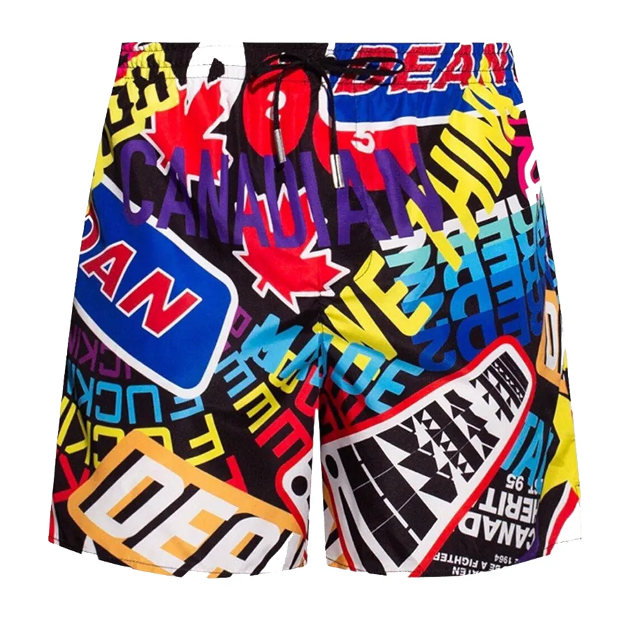 Thời trang DSquared2 Phối màu - Quần Short Nam Dsquared2 D7B543860 0-960 Họa Tiết Phối Màu Size 46 - Vua Hàng Hiệu