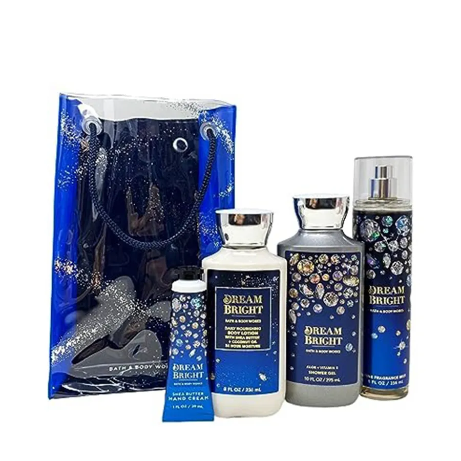 Set Chăm Sóc Da Toàn Thân Bath & Body Works Dream Bright 4 Món