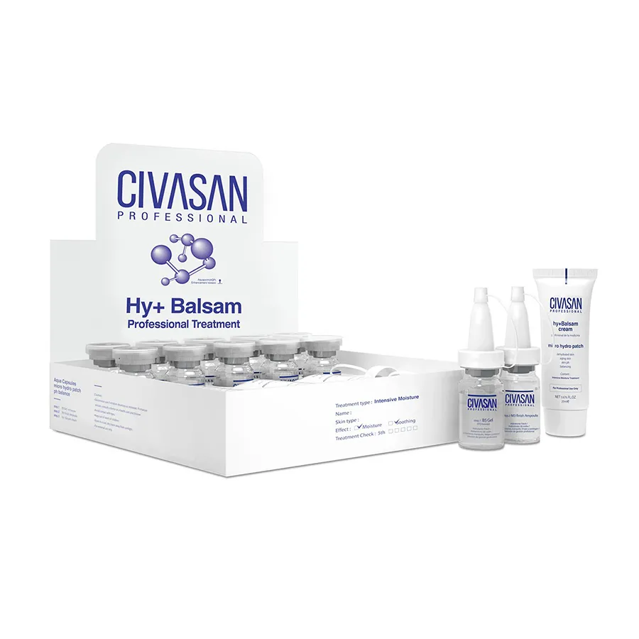 Set Hỗ Trợ Tái Tạo Phục Hồi Trẻ Hoá Da Civasan Hy Balsam