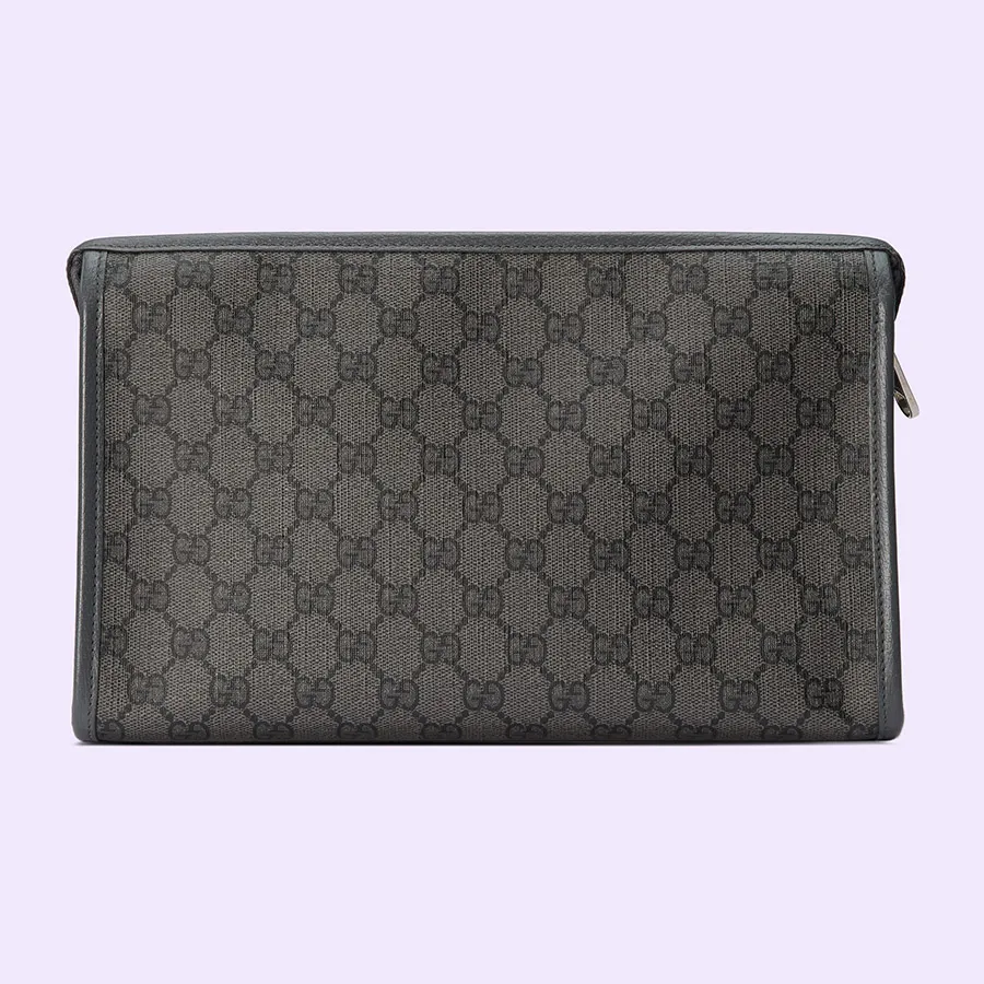 Mua Túi Cầm Tay Nam Gucci GG Trousse De Toilette Ophidia Gray Cluch Màu ...