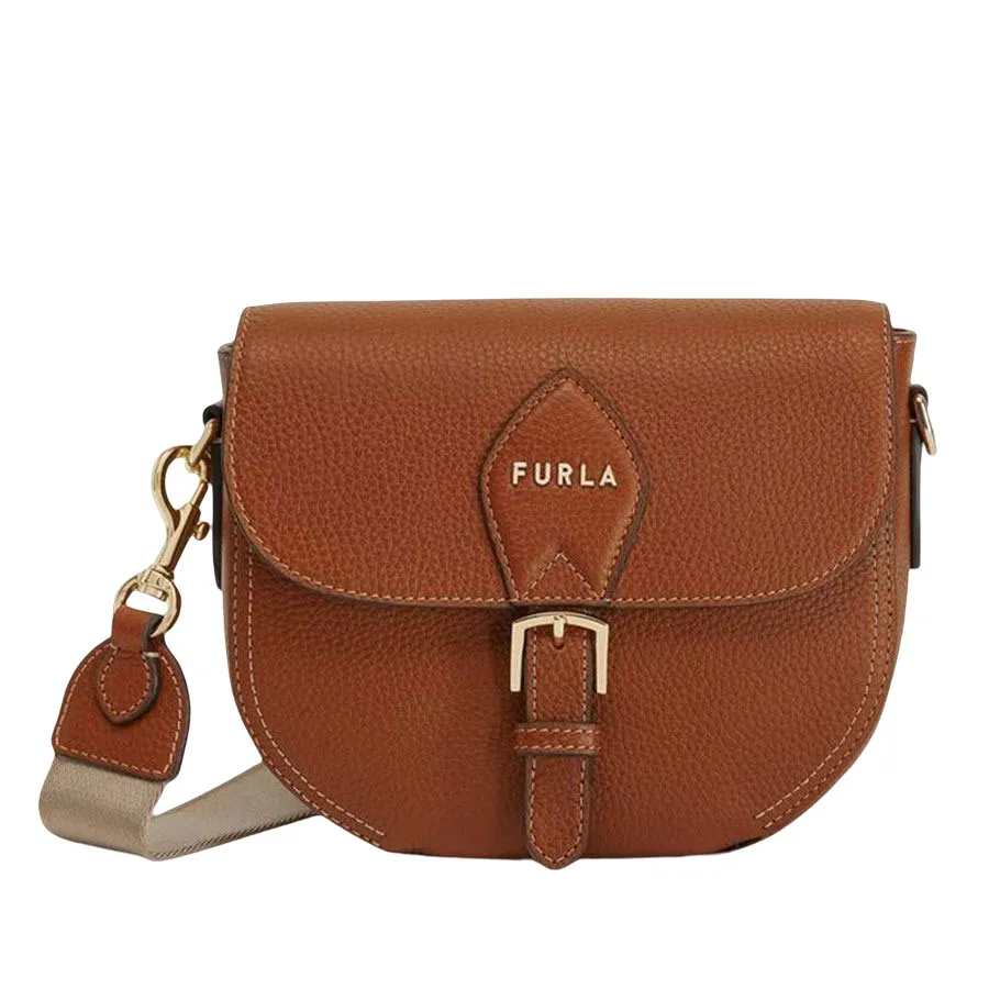 Túi Đeo Chéo Furla Urania Crossbody Mini Cognac H Màu Nâu