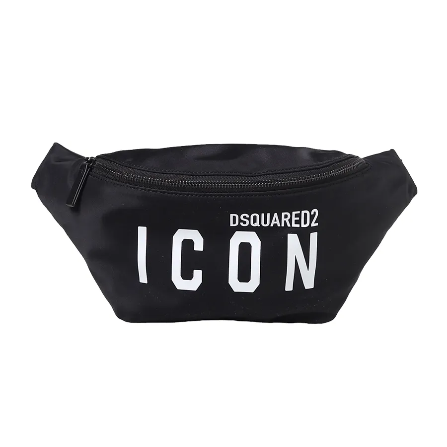 Túi xách DSquared2 Nam - Túi Đeo Hông Nam Dsquared2 Belt Bag Icon BBM003311703199M436 Màu Đen - Vua Hàng Hiệu