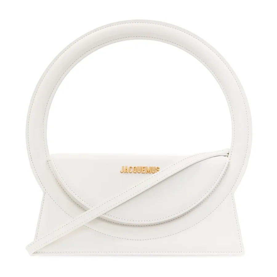 Túi Đeo Vai Nữ Jacquemus&nbsp;Le Sac Ron Shoulder Bag 221BA015 3060 100 Màu Trắng