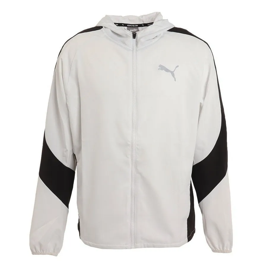 Thời trang Puma Trắng - Áo Khoác Puma EVO Woven Jacket White 670739-02 Màu Trắng - Vua Hàng Hiệu