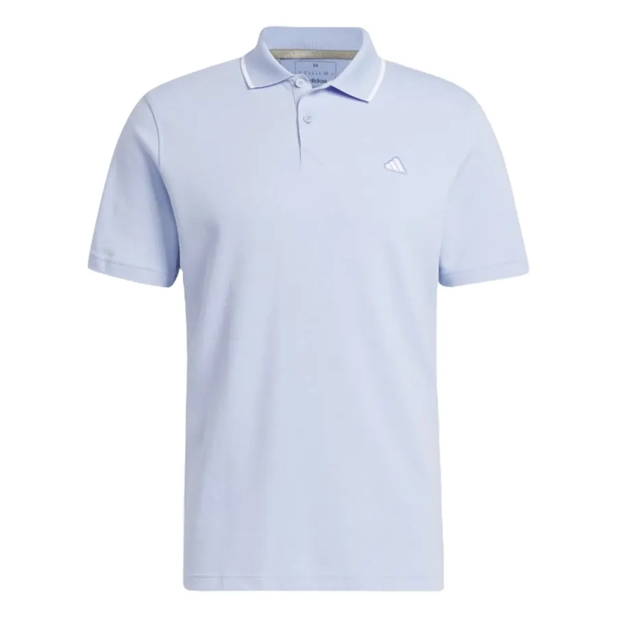 Thời trang Polyester, Cotton - Áo Polo Nam Adidas Go-To Piqué Golf Polo Shirt HS7599 Màu Xanh Baby Size S - Vua Hàng Hiệu