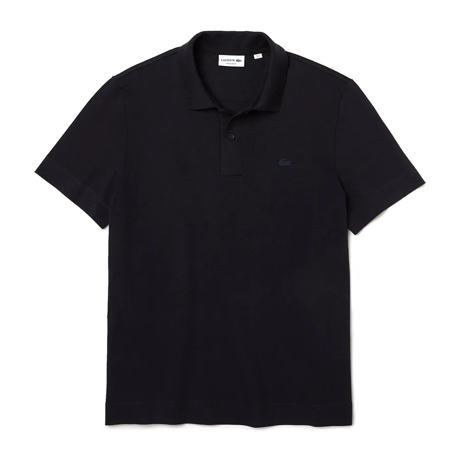 Thời trang Tím than - Áo Polo Nam Lacoste Regular Fit Light Breathable Piqué Polo PH8281 HDE Màu Tím Than Size 2 - Vua Hàng Hiệu