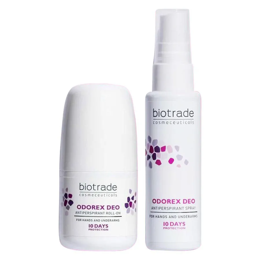 Bộ Sản Phẩm Khử Mùi Cơ Thể Biotrade Odorex Deo Antiperspirant Set 2 Món ...