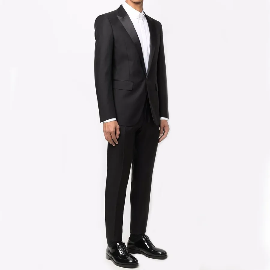 Bộ Vest Nam Dsquared2 Slim Single-Breasted Suit Black Màu Đen Size