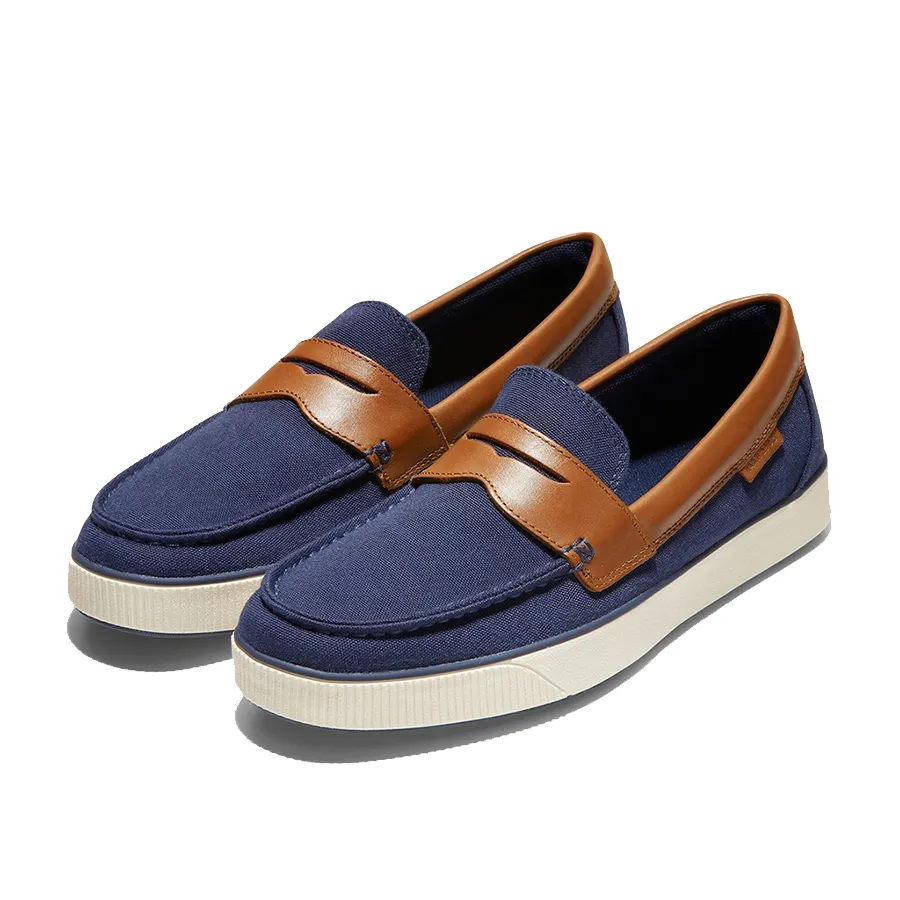 Giày Cole Haan - Giày Lười Nam Cole Haan Nantucket 2.0 Loafer Màu Xanh Navy Size 42 - Vua Hàng Hiệu