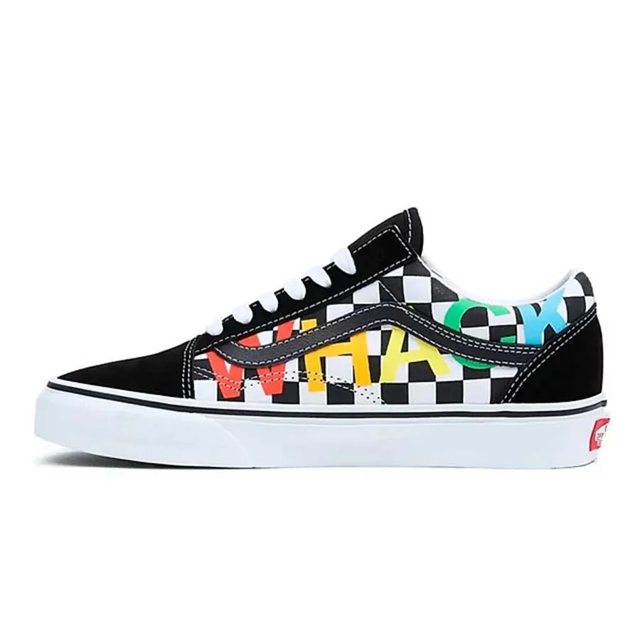 Giày Vans - Giày Sneaker Nam Vans Old Skool Tierra Whack VN0A7Q2JBC8 Màu Đen Họa Tiết Size 41 - Vua Hàng Hiệu