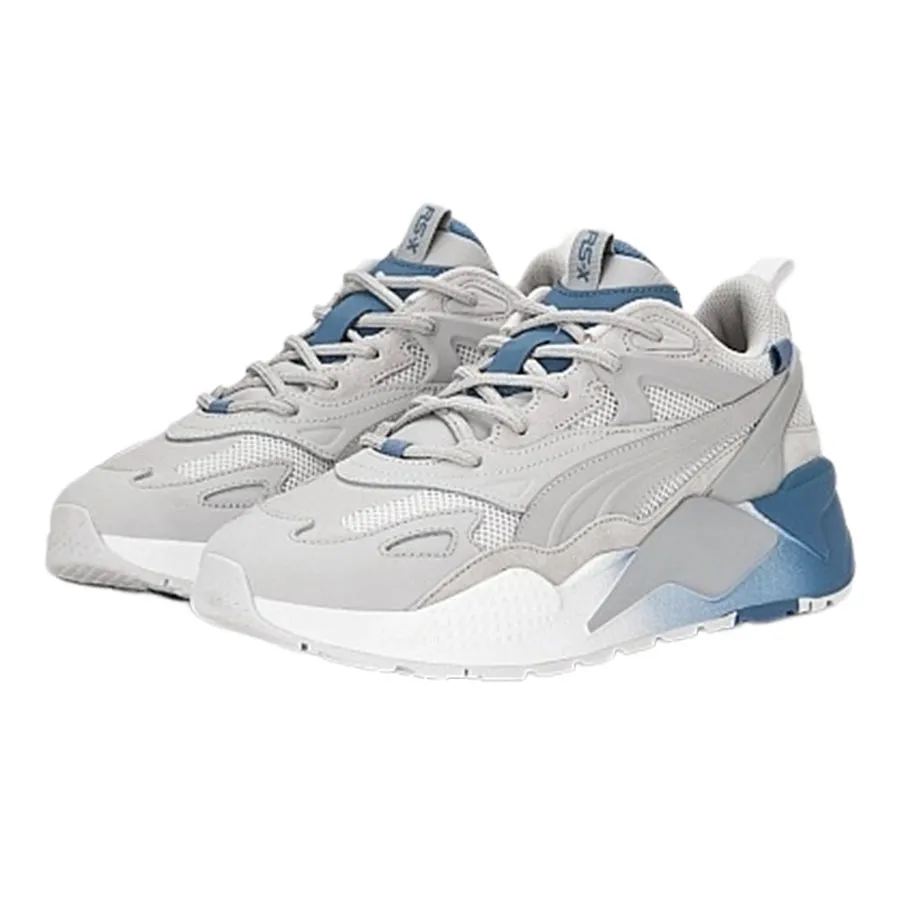 Giày Puma Vải và da - Giày Sneaker Unisex Puma RS-X Effect Gradient Gray 391171-02 Màu Xám Xanh - Vua Hàng Hiệu