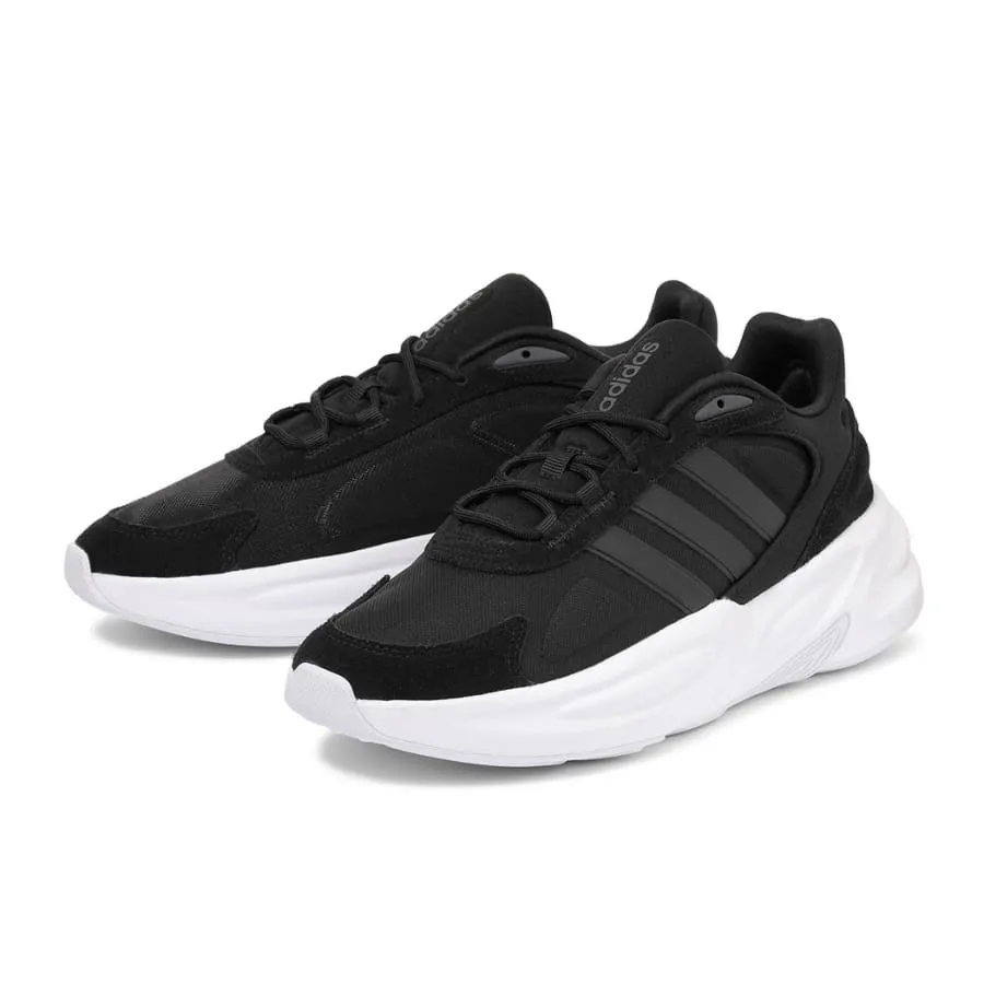 Giày Adidas Da / Vải - Giày Thể Thao Adidas Ozelle Black GX6763 Màu Đen Size 37 - Vua Hàng Hiệu