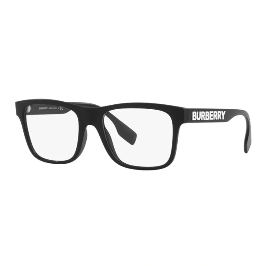 Kính mắt Burberry Đen - Kính Mắt Cận Burberry Carter Eyeglasses Men's Matte Black BE2353 3464 Màu Đen - Vua Hàng Hiệu