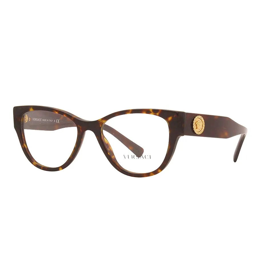 Kính mắt Versace Kính mắt cận - Kính Mắt Cận Versace Eyeglass VE3281B 108 Màu Nâu Havana - Vua Hàng Hiệu