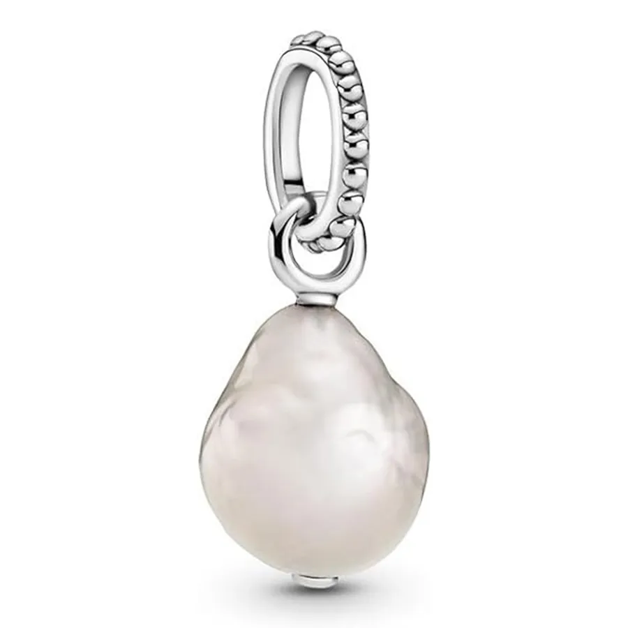 Mặt Dây Chuyền Nữ Pandora Baroque Pearl Pendant 399427C01 Màu Trắng