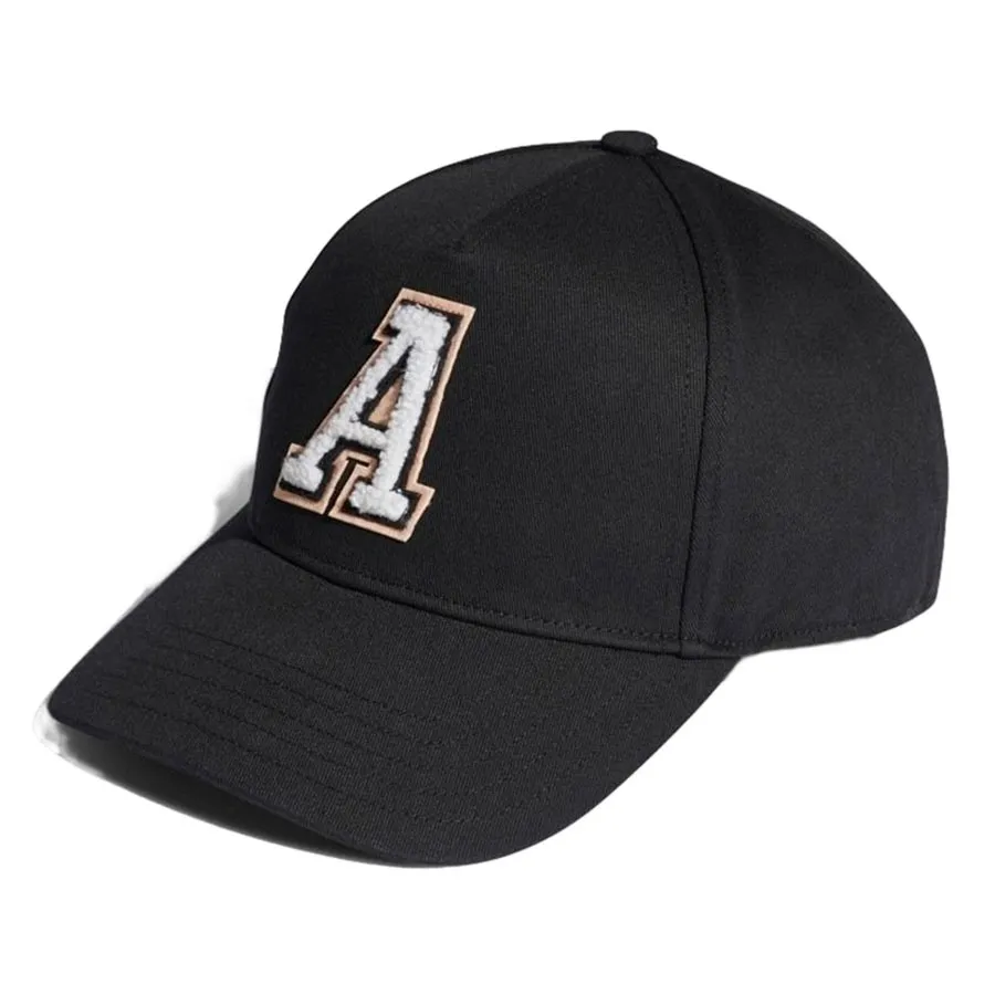 Adidas Cotton - Mũ Adidas Logo Baseball Cap Black GR9691 Màu Đen - Vua Hàng Hiệu