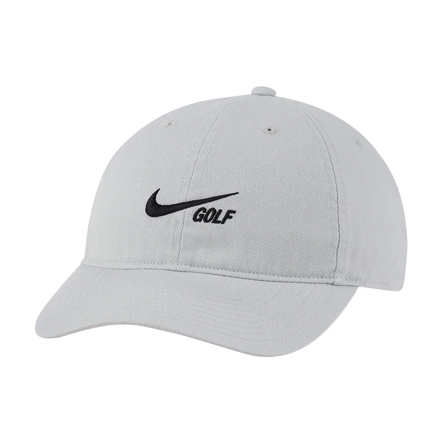 Mũ nón Nike - Mũ Nike Heritage86 Washed Golf Hat Photon Dust CU9887-025 Màu Ghi - Vua Hàng Hiệu