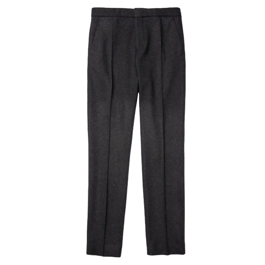 Thời trang Len, polyester - Quần Dạ Nam Lacoste Slim Fit Pocket Wool Blend Pants HH3492-FV8 Màu Xám Size 30 - Vua Hàng Hiệu
