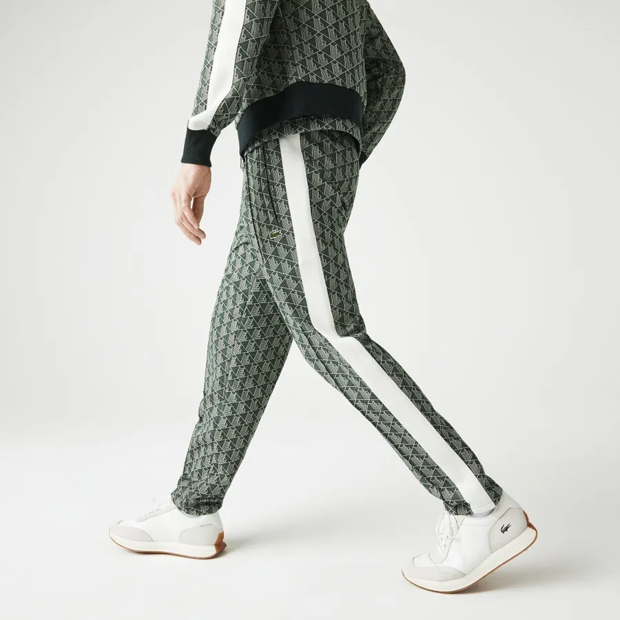 Quần Nỉ Unisex Lacoste LIVE Monogram Jacquard Sweatpants XH2751