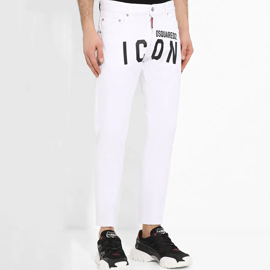 パンツ DSQUARED2 S79LA0003 Skinny 900 ICON Quần Jean Nam Dsquared2 Icon Logo Tapered Skinny 7500
