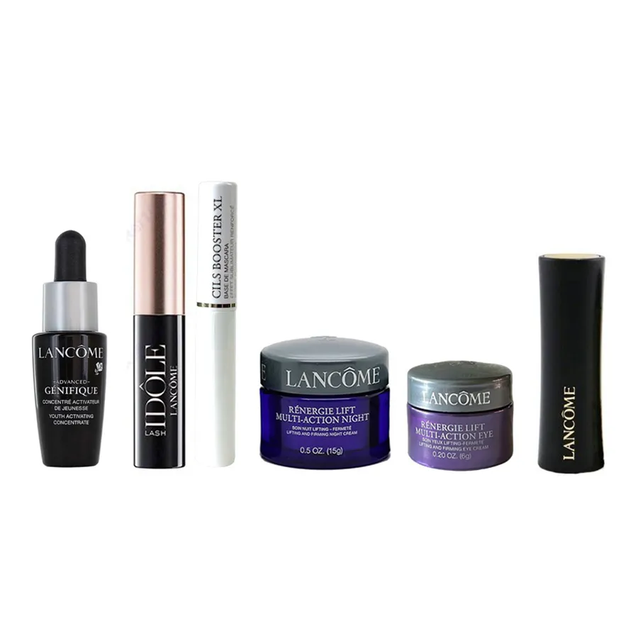 Mỹ phẩm Lancôme - Set Dưỡng Da Lancôme Rénergie Lift Multi-Action Face Cream Gift Set 7pc Skincare Makeup 7 Món Kèm Túi Đựng - Vua Hàng Hiệu