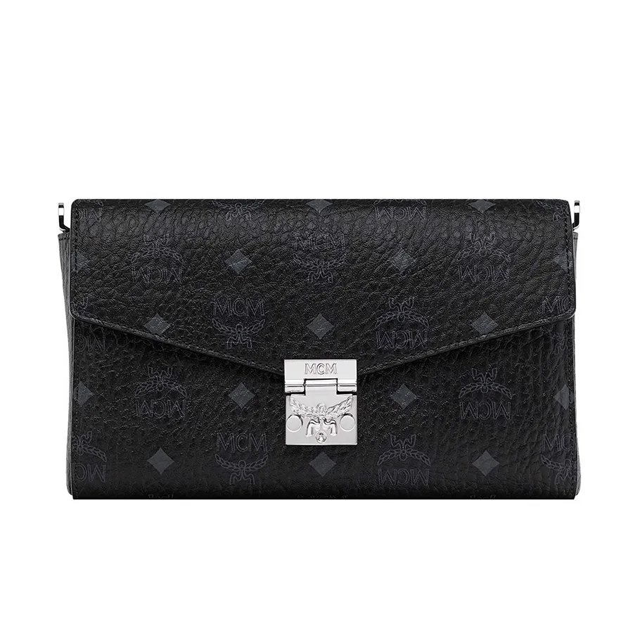 Túi Đeo Chéo Nữ MCM Millie Flap Crossbody Visetos Black