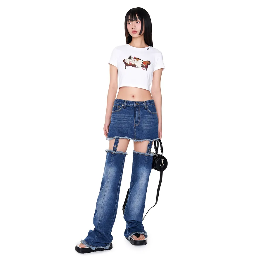 Túi Đeo Vai Nữ Nerdy Monogram Mini Cylinder PNES23AA21 Bag