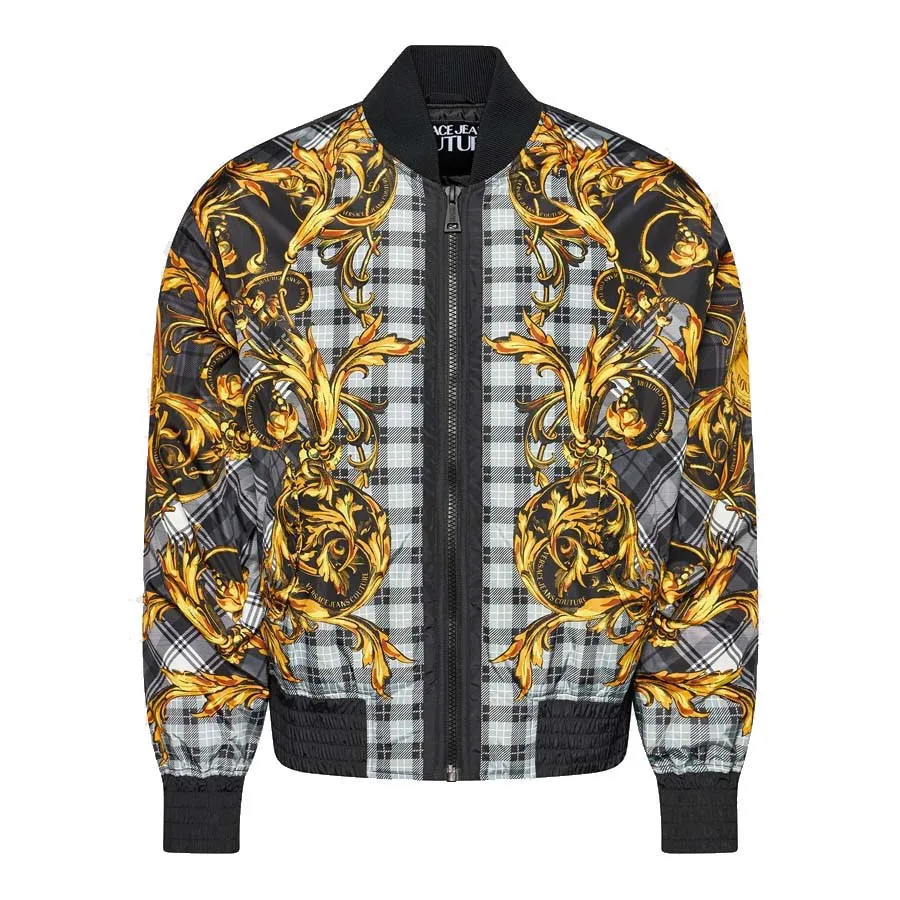 Áo Khoác Versace Jeans Couture Kurtka Bomber 71GAS421 Czarny