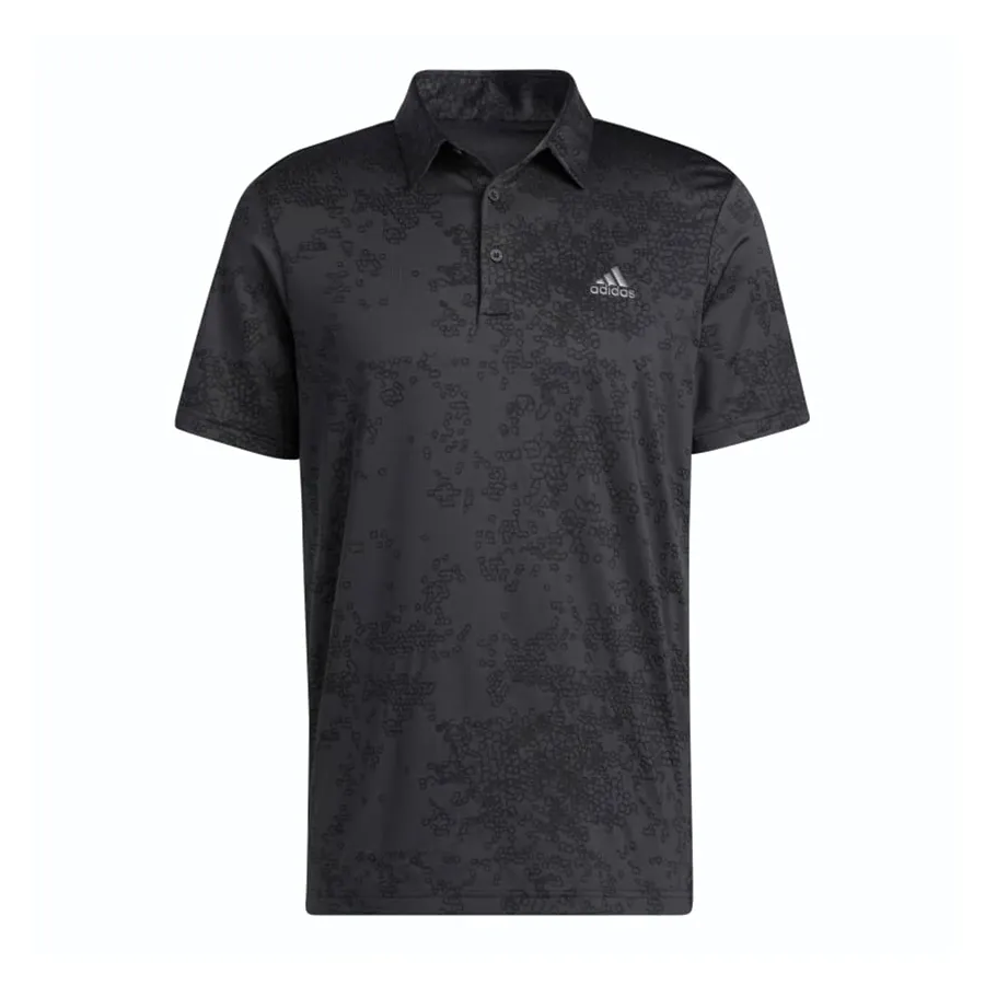 Thời trang Adidas Áo Polo - Áo Polo Nam Adidas Jacquard Polo Shirt HP1916 Màu Đen - Vua Hàng Hiệu