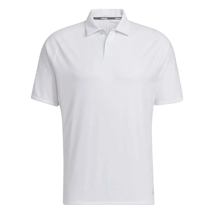 Thời trang Adidas Áo Polo - Áo Polo Nam Adidas Mesh Overlay Short Sleeve Shirt HB3576 Màu Trắng Size S - Vua Hàng Hiệu