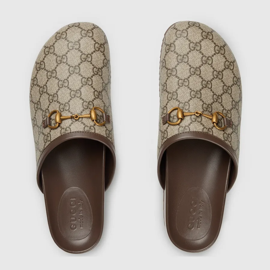 GUCCI｜MULES (749908 KHN80 9769) Dép Nam Gucci Mens GG Horsebit Slipper 749908 KHN80 9769 Màu