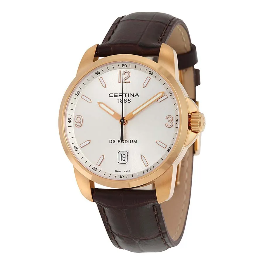 Đồng Hồ Nam Certina DS Podium Men's Quartz Watch C001.410.36.037.01 Màu Nâu