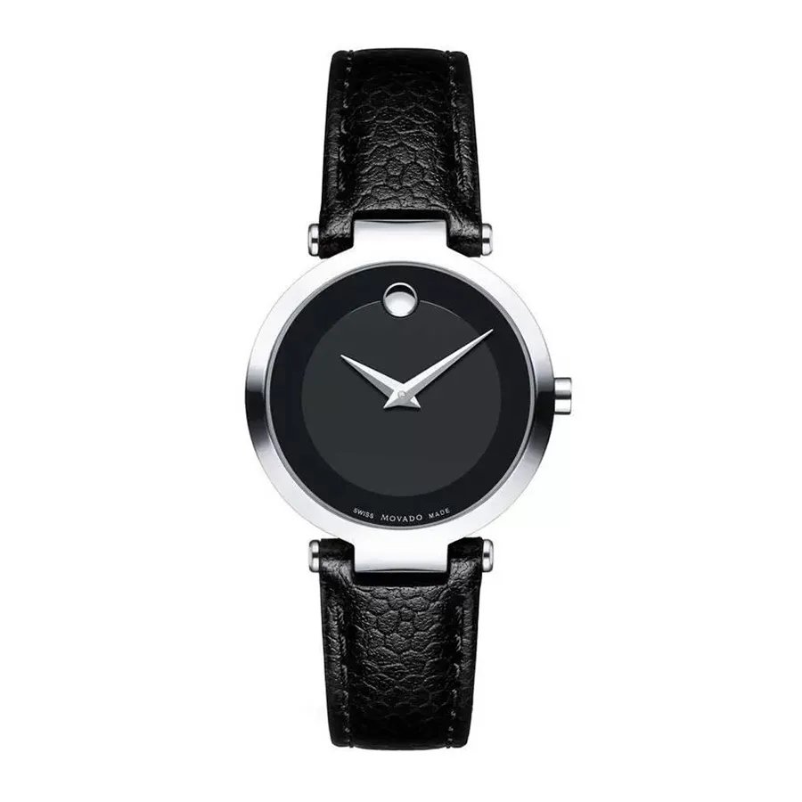 Movado - Đồng Hồ Nữ Movado Modern Classic Watch 0607115 Màu Đen - Vua Hàng Hiệu