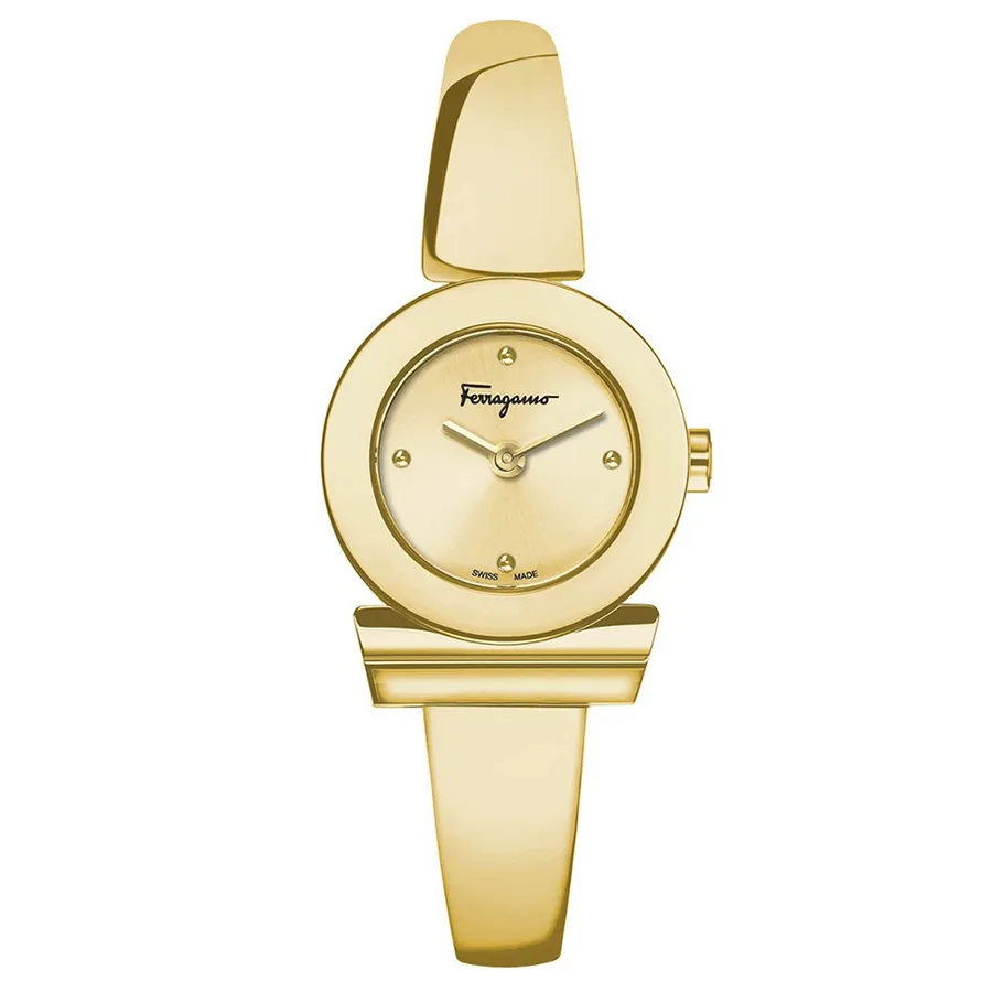 Salvatore Ferragamo Vàng Gold - Đồng Hồ Nữ Salvatore Ferragamo Quartz Watch FQ5100017 Màu Vàng Gold - Vua Hàng Hiệu