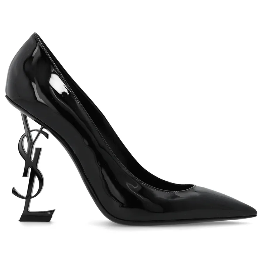 Giày Cao Gót Nữ Yves Saint Laurent YSL Opyum Pointed Toe Pumps Màu Đen Size 35.5 N-HM