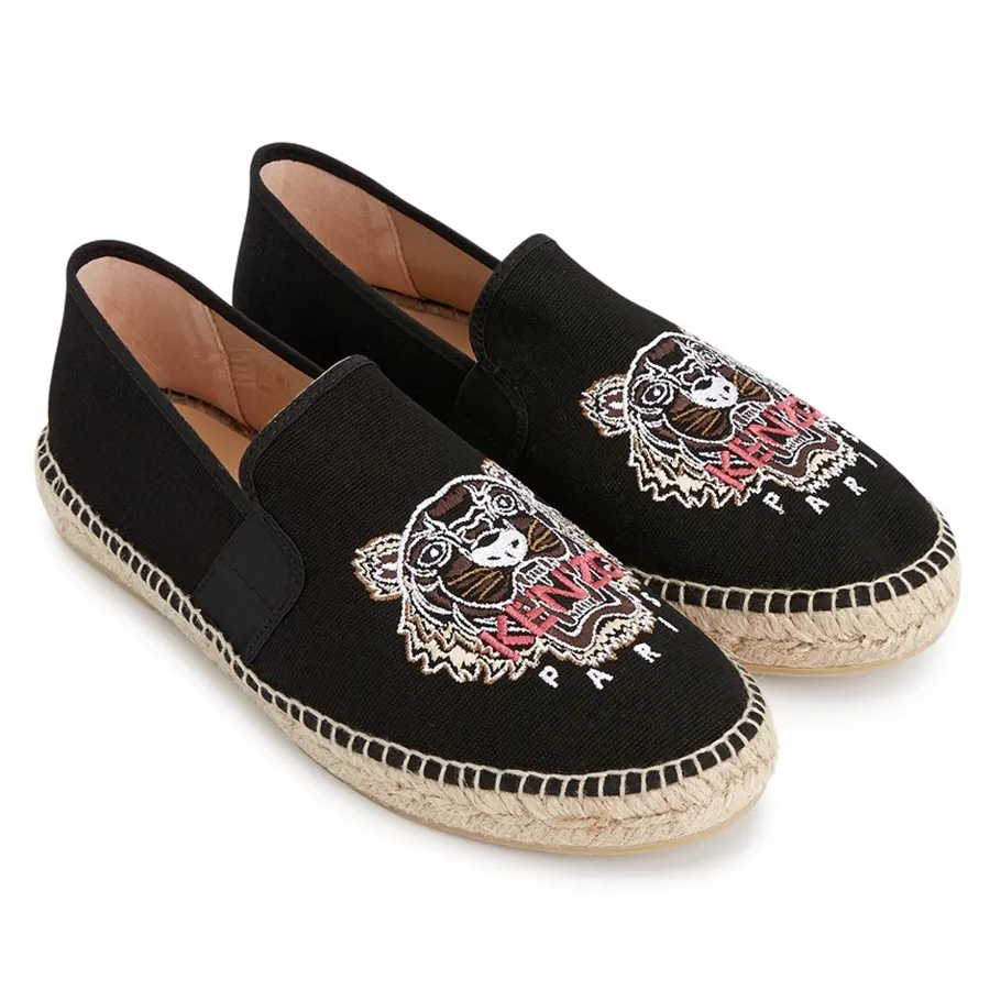 Giày Slip-On Nam Kenzo Tiger Espadu 5ES188 F71 99 216 Man Màu Đen