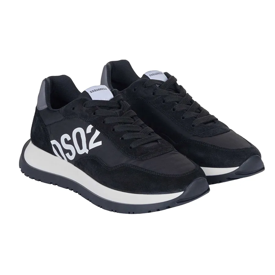 Giày DSquared2 - Giày Sneaker Nam Dsquared2 SNM027001601681 Màu Đen Xám Size 41 - Vua Hàng Hiệu